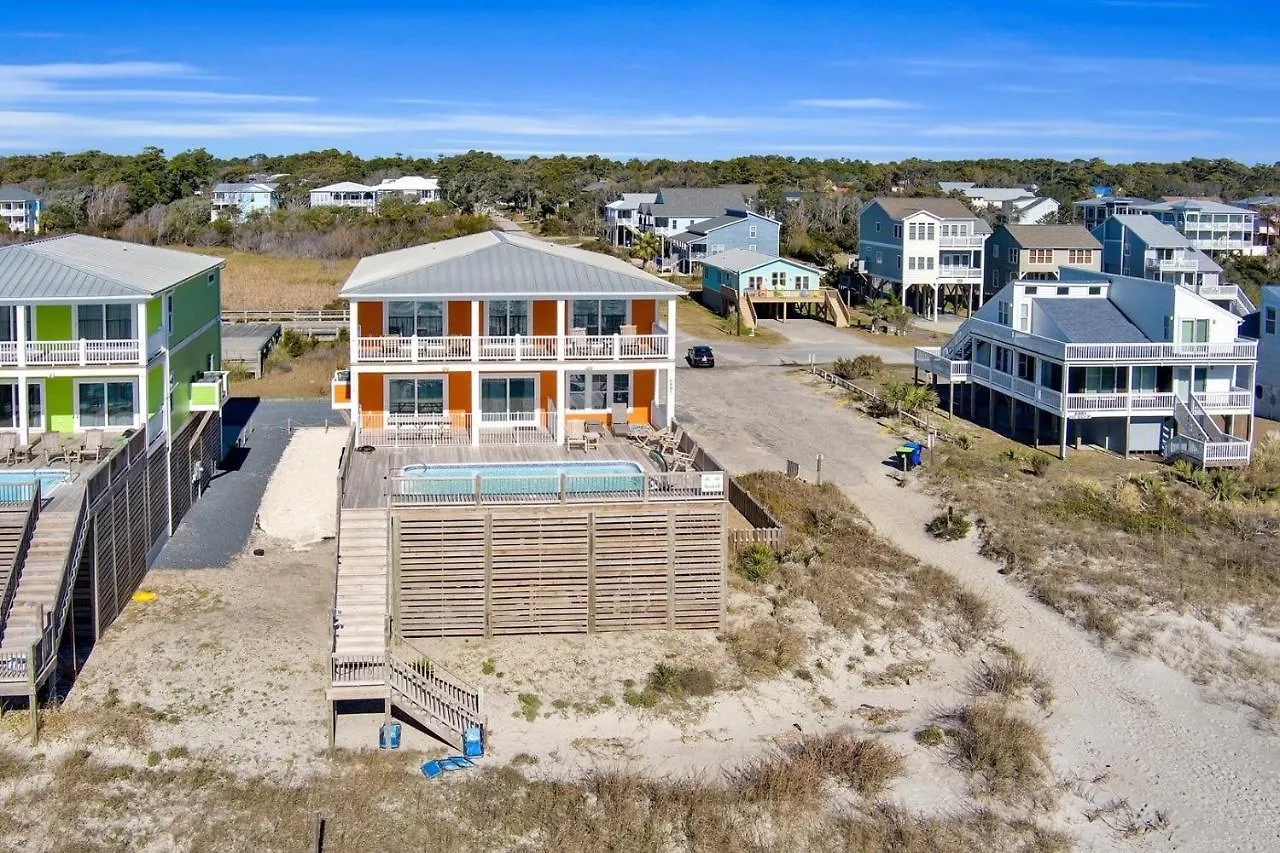 6807 East Drive-the Orange House Oak Island