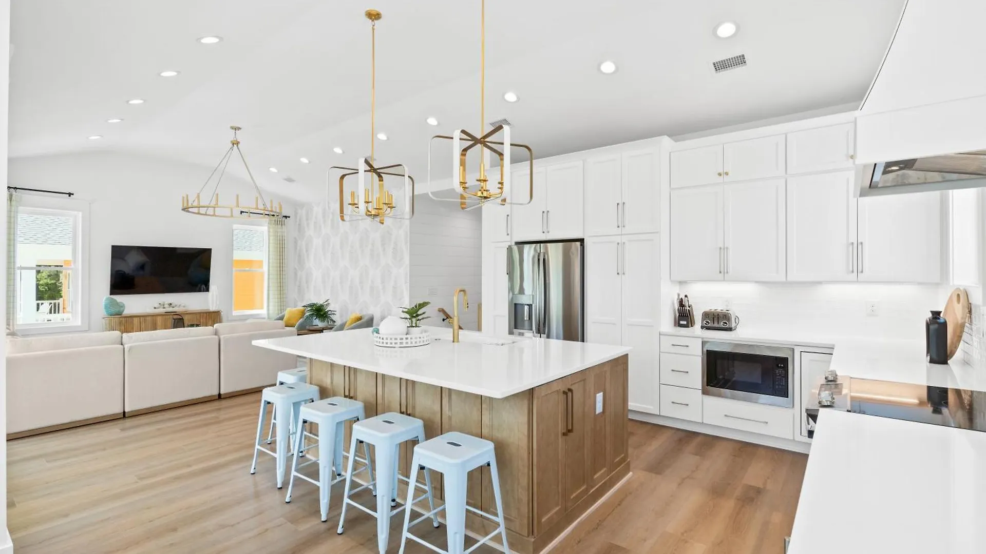 Coconut Palm, 6 Beds 6 Baths, Private Heated Pool, Custom Home, Walk To Beach, Nc Oak Island