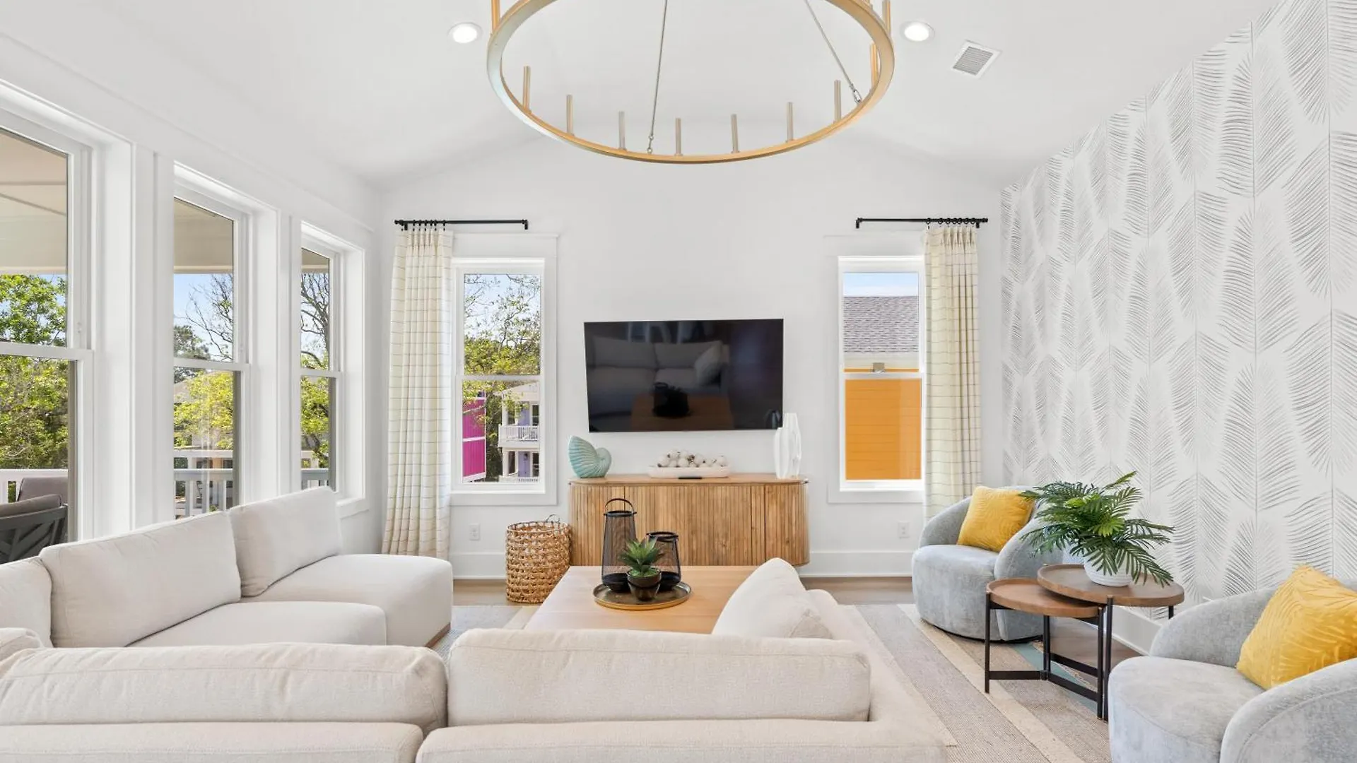 Coconut Palm, 6 Beds 6 Baths, Private Heated Pool, Custom Home, Walk To Beach, Nc