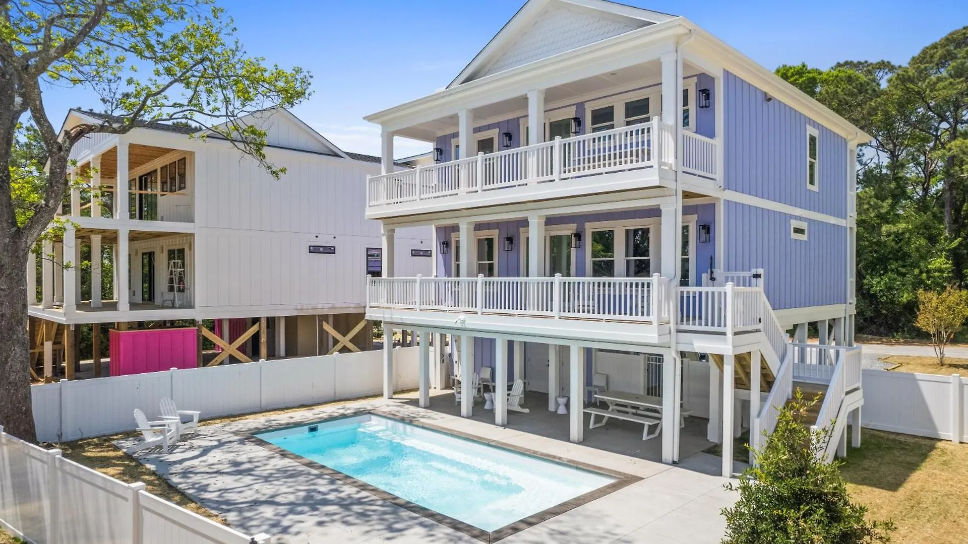 New Sugar Plum In Oak Island, Custom With Privated Heated Pool * Oak Island