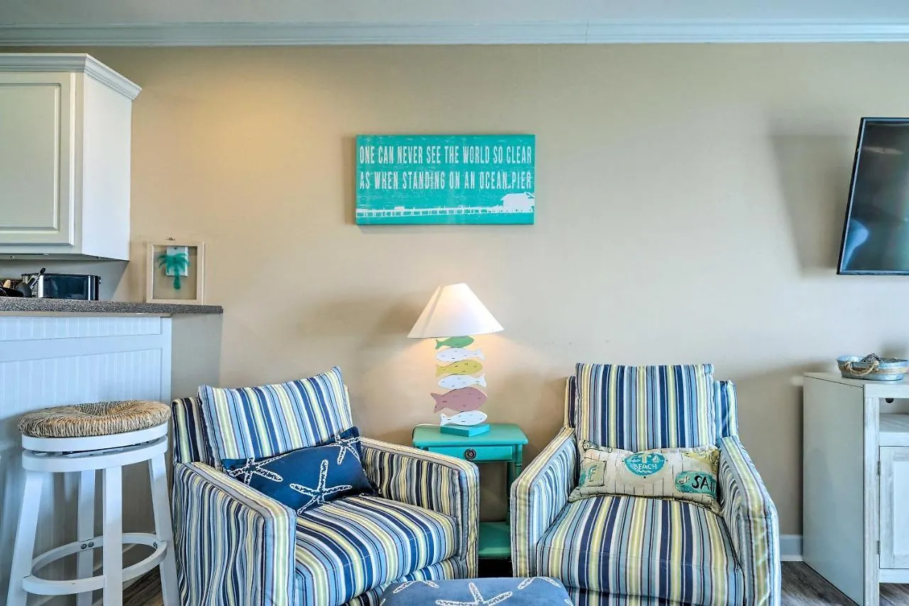 Ocean-view Condo, 1 Block To Beach! *